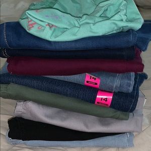 Brand new pants for girl size 14 pants only